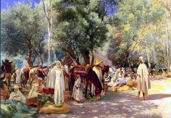 unknow artist Arab or Arabic people and life. Orientalism oil paintings  479 oil painting picture